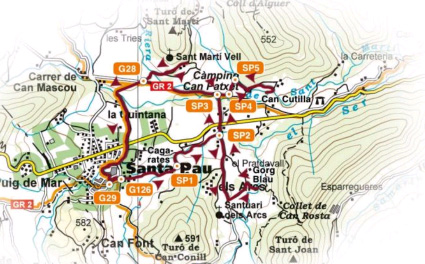 SANTA PAU – VOLCÀ STA MARGARIDA – LA FAGEDA – VOLCÀ EL CROSTCAT