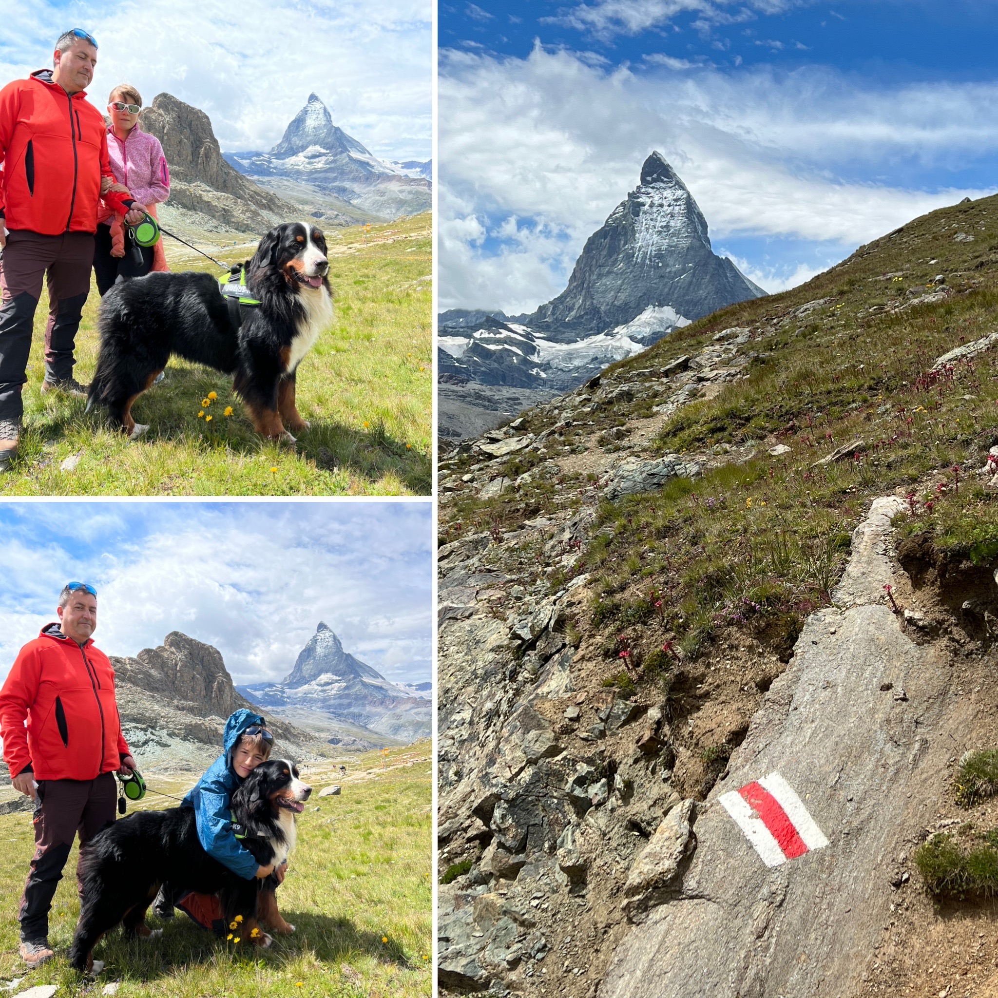 Autoenfamilia Suïssa 2023 en autocaravana - 1 Panoràmiques Matterhorn o Monte Cervino