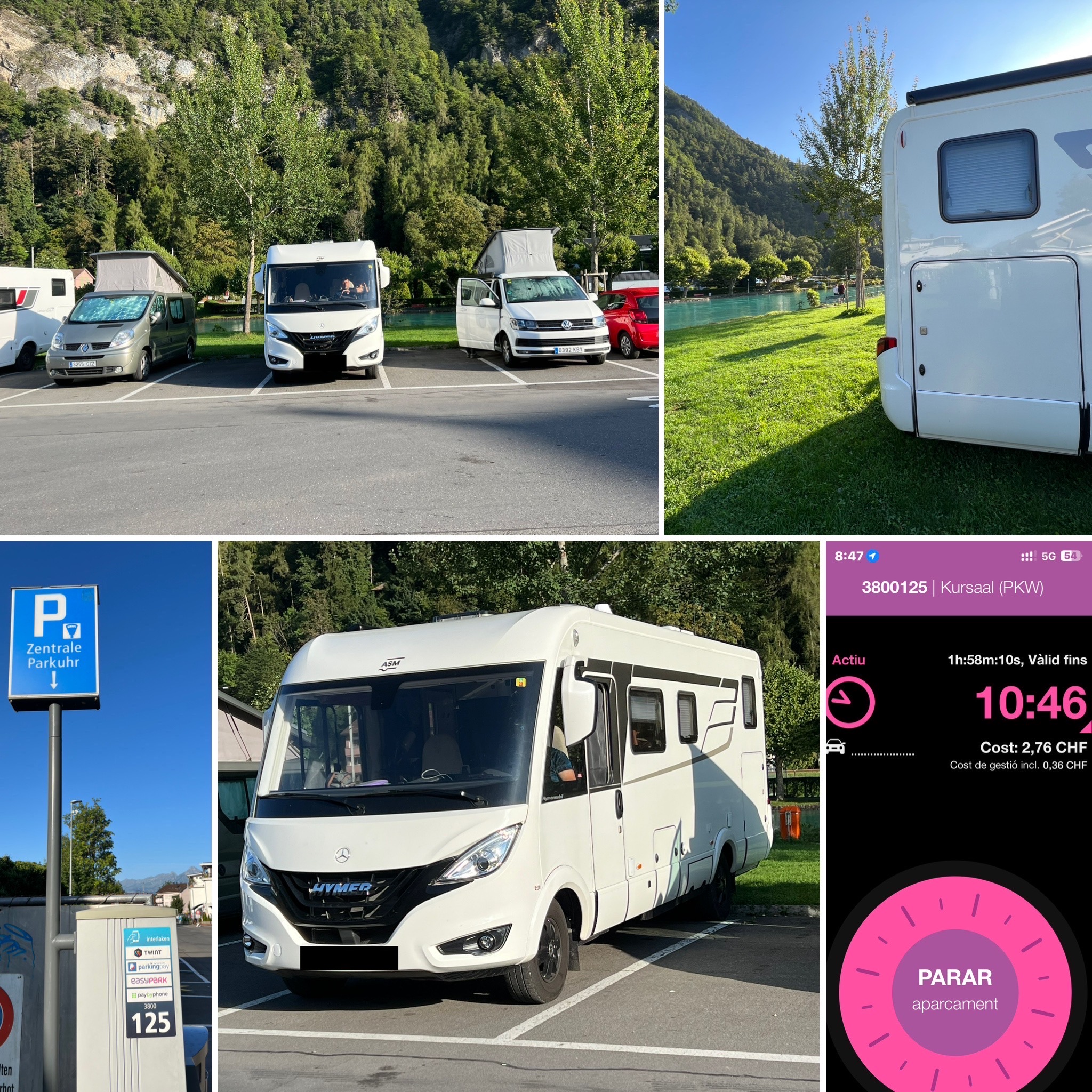 Autoenfamilia – Interlaken aparcament